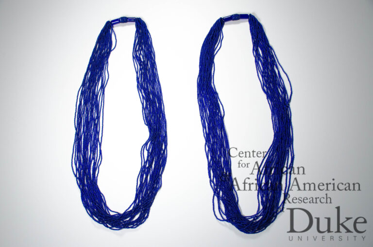 Two Multi-Strand Necklaces for the Candomblé God Ogum