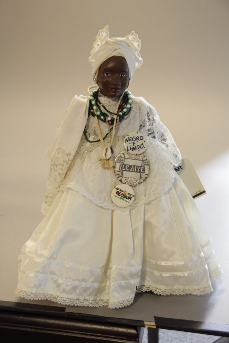 Doll Representing Bahian Food Seller and Priestess