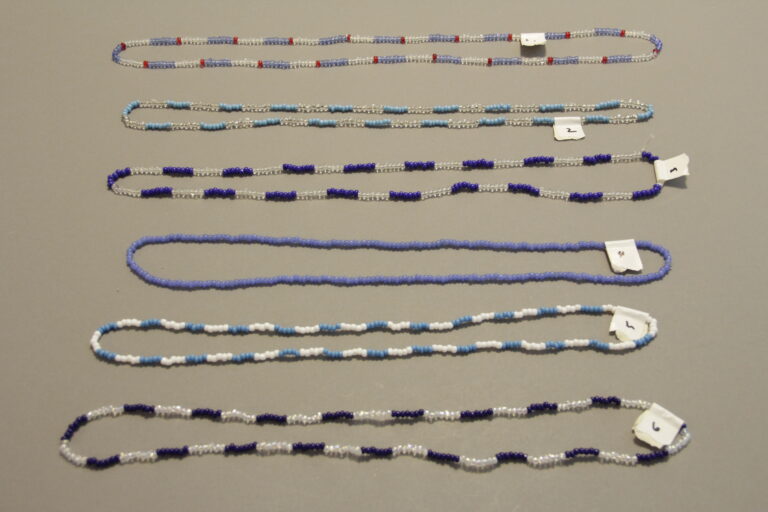 Six Simple Single-Strand Necklaces for the Afro-Cuban Goddess Yemayá